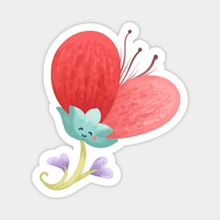 Love Flower Magnet