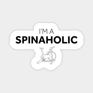 I'm a Spinaholic Spin Bike Magnet