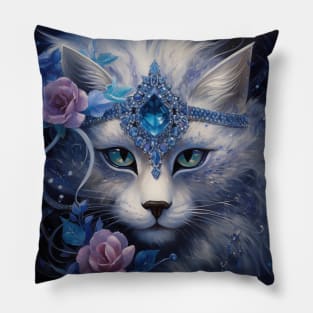 Siberian Cat Beauty Pillow