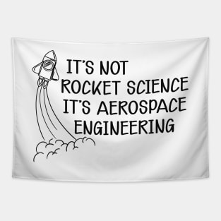 Aerospace Engineer - It's not rocket science It's aerospace engineering Tapestry