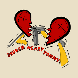 Broken Heart Tommy T-Shirt