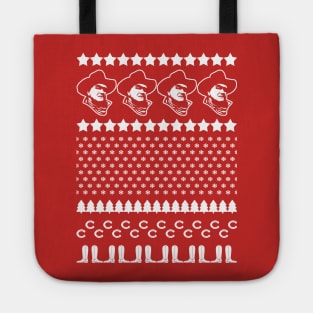 Rooster Christmas Jumper Pattern Tote