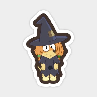 Halloween Indy The witch Magnet