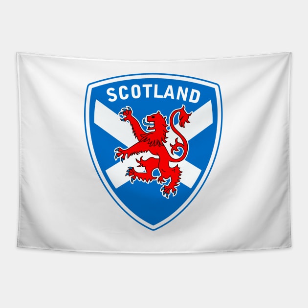Patriotic Scotland LION motif Tapestry by BigTime