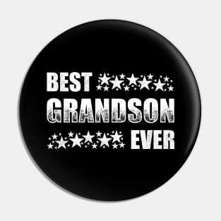 Best Grandson Ever Pin