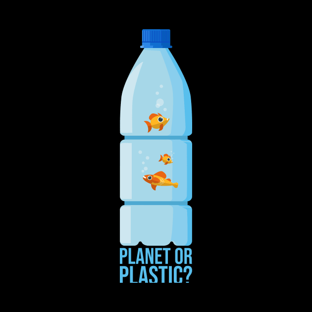 'Planet Or Plastic' Ocean Conservation Shirt by ourwackyhome