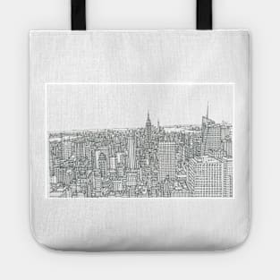 New York Skyline Tote