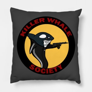 Killer Whale Society Pillow