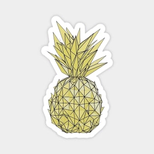 Polygonal Pineapple Magnet