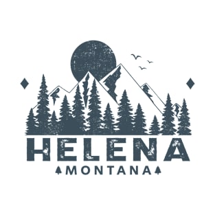 Helena Montana Mountain View T-Shirt