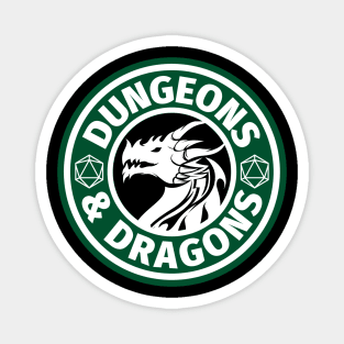 Dungeons & Dragons Logo Magnet