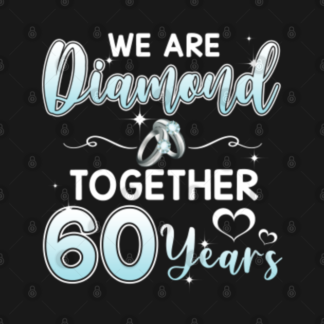 60 Years Marriage 60th Golden Anniversary Wedding Celebrate 60 Years Marriage 60th Golden