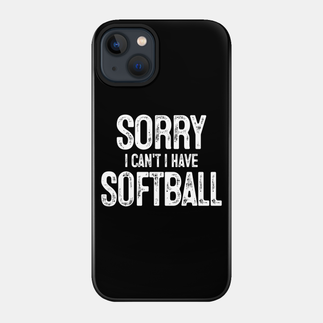 Softball Sports Softball Player - Softball - Phone Case