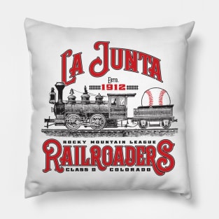 La Junta Railroaders Pillow