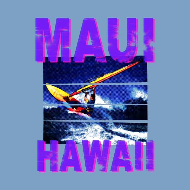 Surf Maui (Light Shirt) by StonedWorks