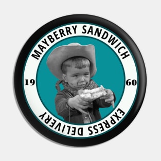 Andy Griffith Clint  Howard  as Leon  the  Sandwich Kid Pin