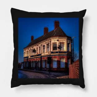 The Blue House Pillow