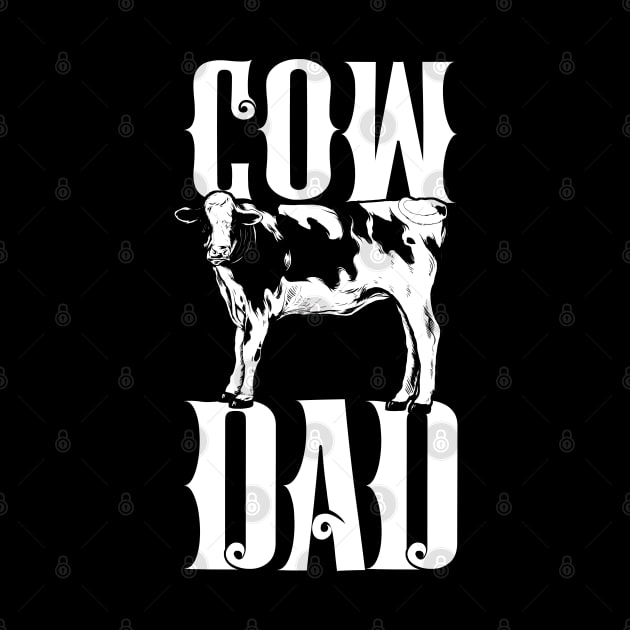 Cow lover - Cow Dad by Modern Medieval Design