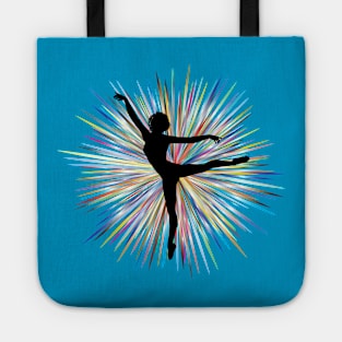 Ballet Dancer Arabesque Pose Tote