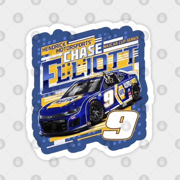 Chase Elliott NAPA Draft Magnet by ganisfarhan