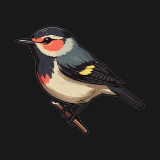 Rosy Cheeked Warbler bird T-Shirt