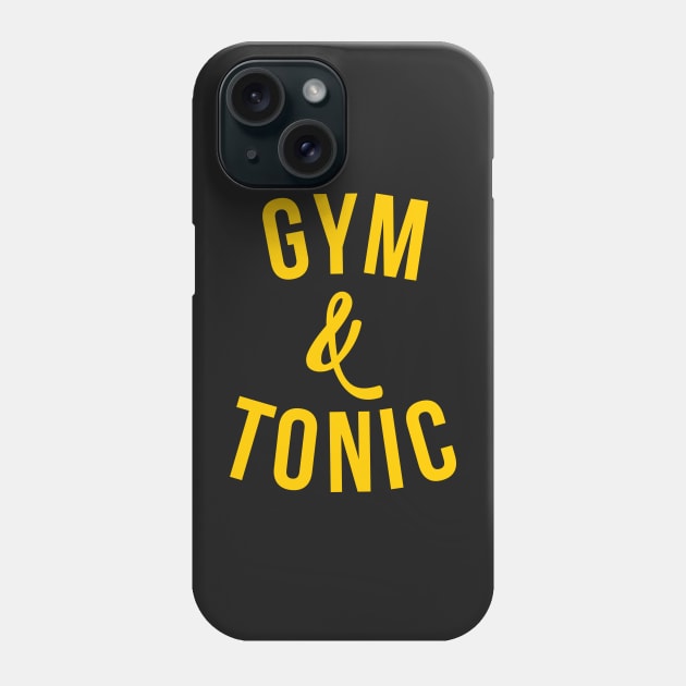 Gym & Tonic Phone Case by TheArtism