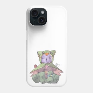 Harlock the Cat Cosplay: Owl Ryu Phone Case