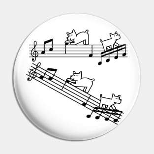 Purfect Dog Music Woof Musical Notation Woofsical Pin