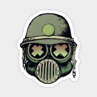 War Skull Magnet