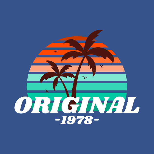 Original 1978 Palm Trees by Green Zen Culture