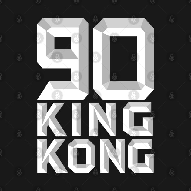 90 YEARS OF KING KONG (front/back print) by ROBZILLA