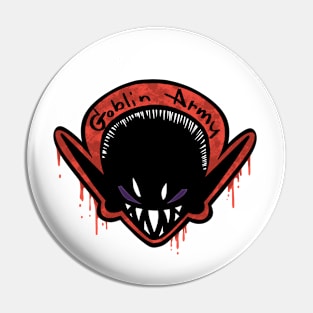 Goblin Army Bloody Logo Pin