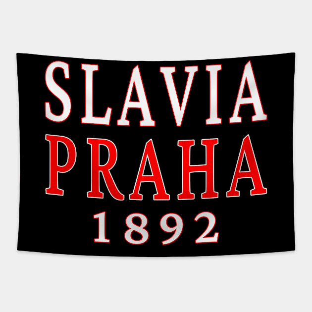 Slavia Praha 1892 Classic Tapestry by Medo Creations