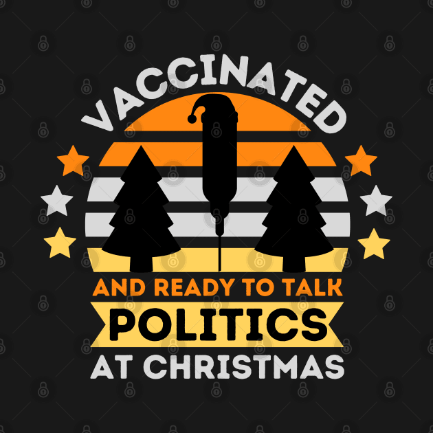 Vaccinated and ready to talk politics on Christmas by Noureddine Ahmaymou 