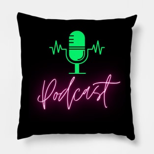 podcast lover Pillow