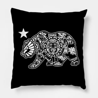 California Aztec Bear Pillow