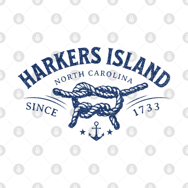 Harkers Island, NC Beach Knot Summer Vacation by Contentarama