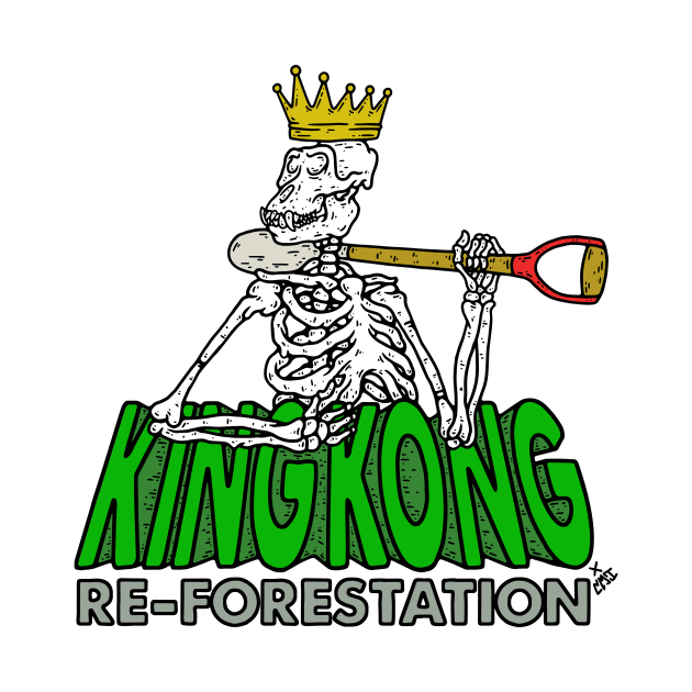 King Kong Reforestation by CharlieWizzard