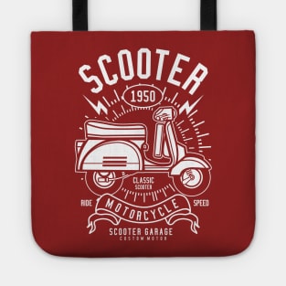 The scooter rider Tote
