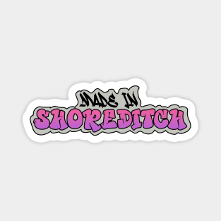 Made in Shoreditch I Garffiti I Neon Colors I Pink Magnet
