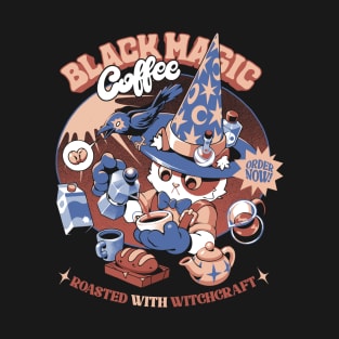 Black Magic Coffee - Black T-Shirt