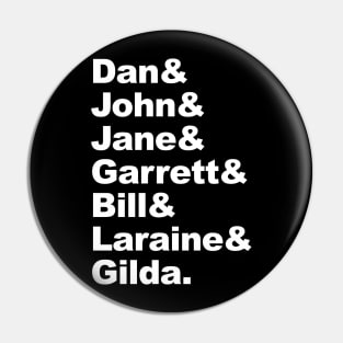 The Greatest SNL cast: Experimental Jetset style Pin