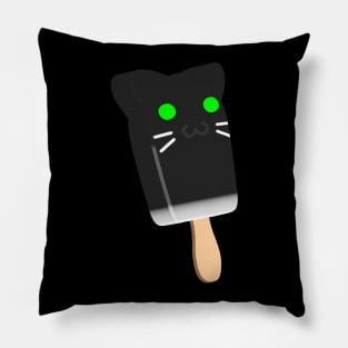 Catsicle - tuxedo Pillow