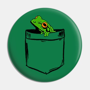 Pocket Frog Pin