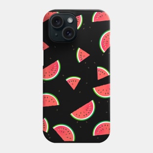 Whimsical Watermelon Delight - Cartoon Fruit Phone Case