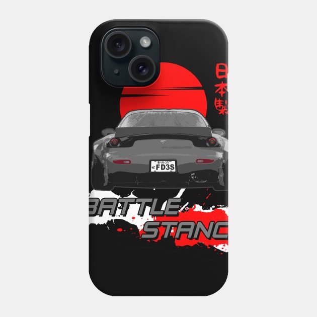 Battle Stance Phone Case by BoxcutDC