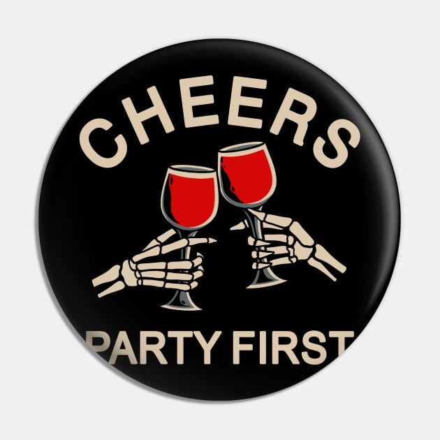 CHEERS Pin by S.Y.A