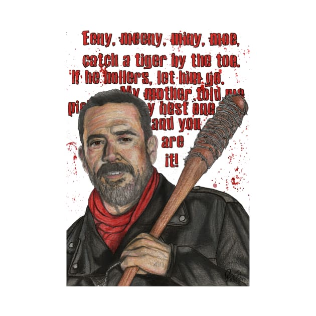 Negan by paulnelsonesch