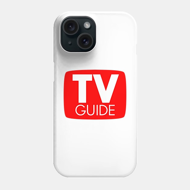 TV Guide Logo Phone Case by Sudburied