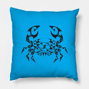 Tribal Cancer Zodiac Pillow